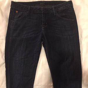 Hudson Low Rise Cropped Ankle Skinny Jean